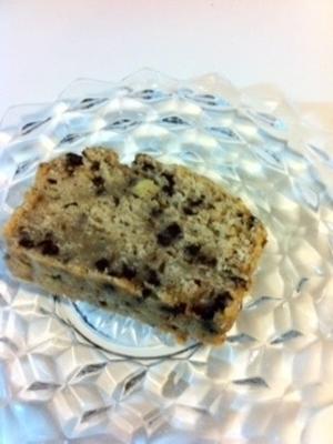 pindakaas-chocola chip bananenbrood