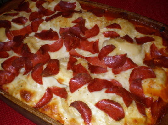 vleesliefhebbers bedriegen lasagne