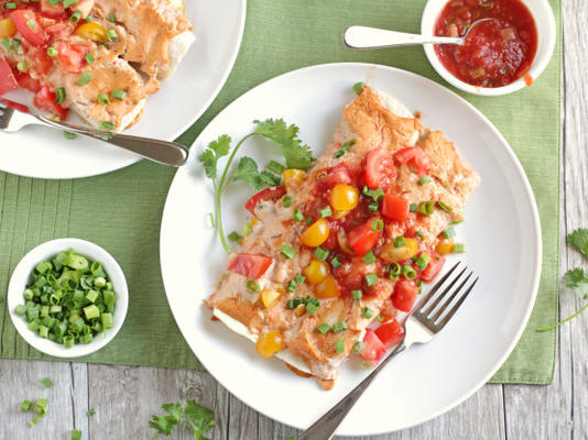 donna's romige kippenenchiladas