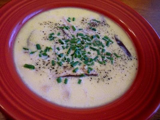 low carb crème van shiitake champignonsoep