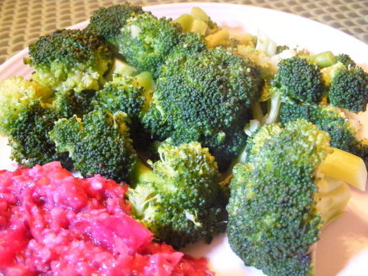 broccoli met knoflook en sojasaus