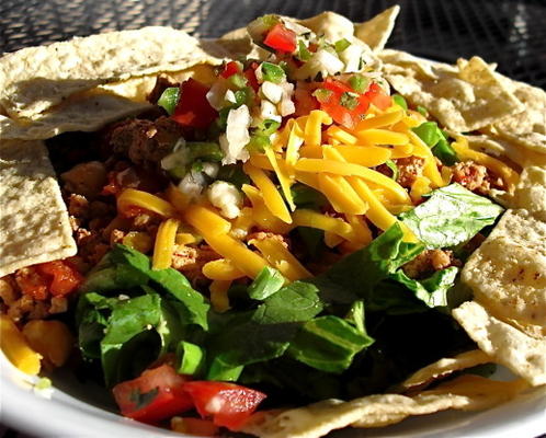 gezoete taco salade