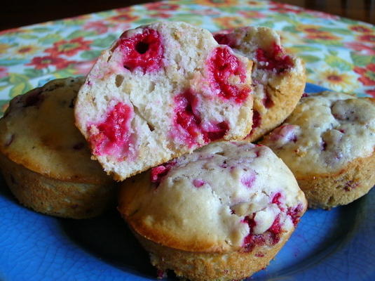 frambozen haver muffins