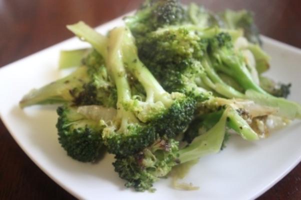 Chinese broccoli met gembersaus