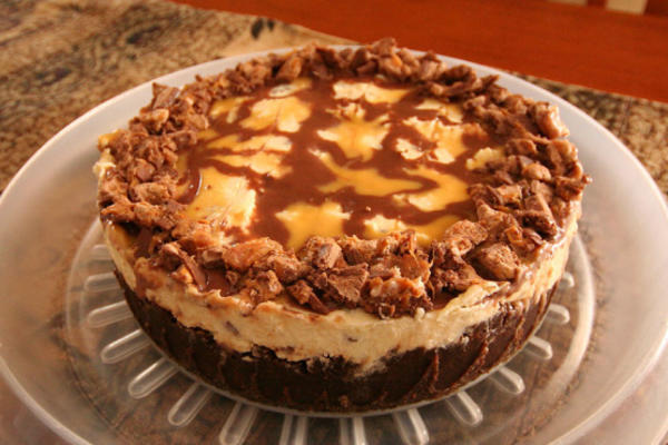 mars bar cheesecake