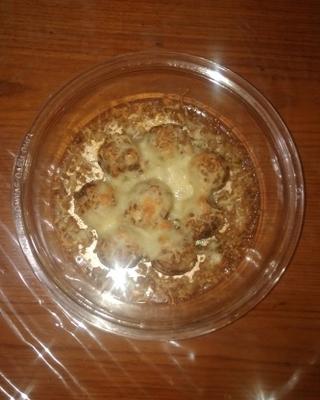 gemakkelijke gevulde champignons