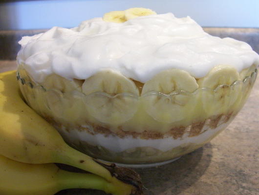 bananenroomtaart trifle