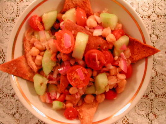 pitabroodje salade