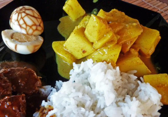 ananas of appel-kokoskerrie