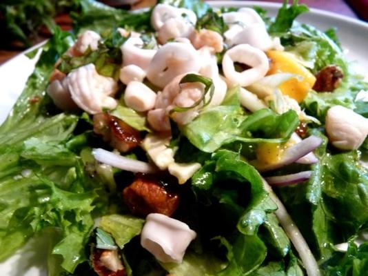 fusion salade met citroentijm vinaigrette