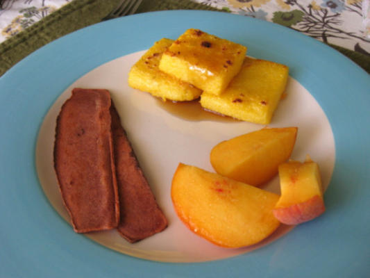 gegrilde polenta rondes