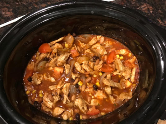 slow cooker southwest chicken stew