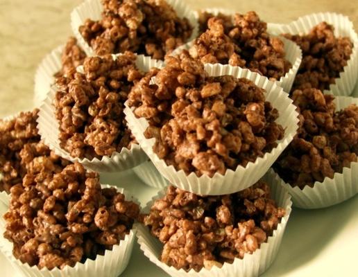 rijst krispies muffins