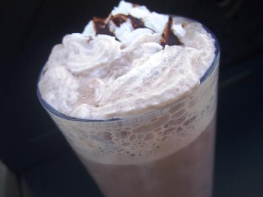 koffie vanille chocolade smoothie