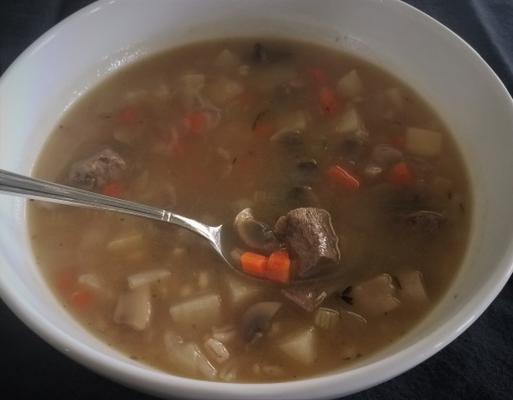 nif's gezonde gezonde soep van gerst