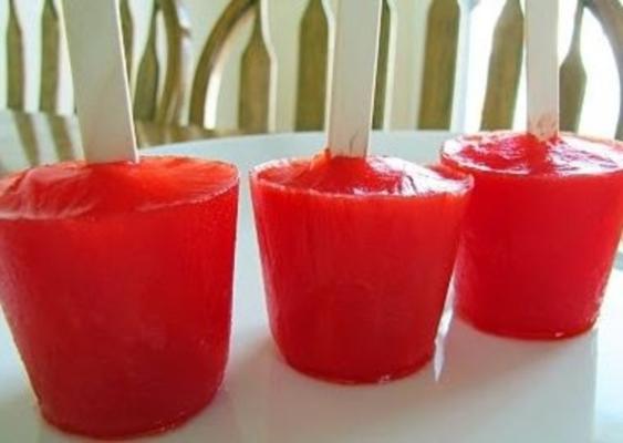 kool - hulp en jello ijslollys