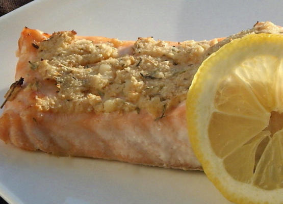 mierikswortel gebakken zalm