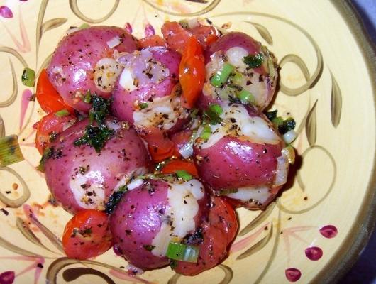 tomaten- en kruidenaardappelen