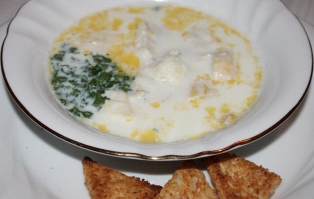 cullen skink - Schotse gerookte schelvis en aardappelsoep