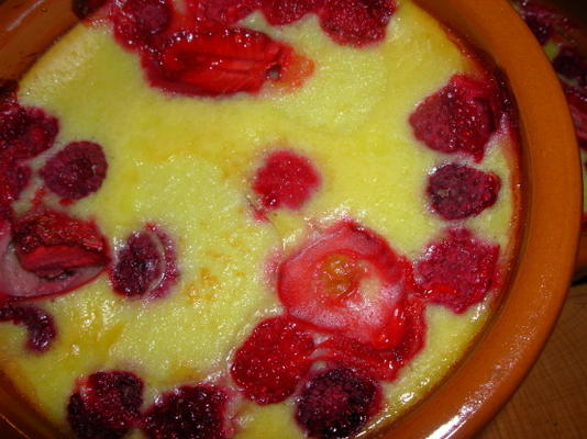 lavendel flan