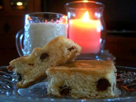 chocolade brokken blondies