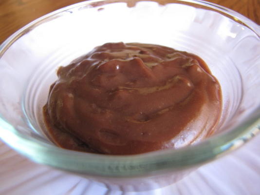 magnetron chocoladepudding