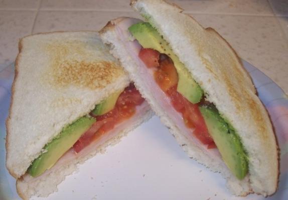een avocado-licious sandwich