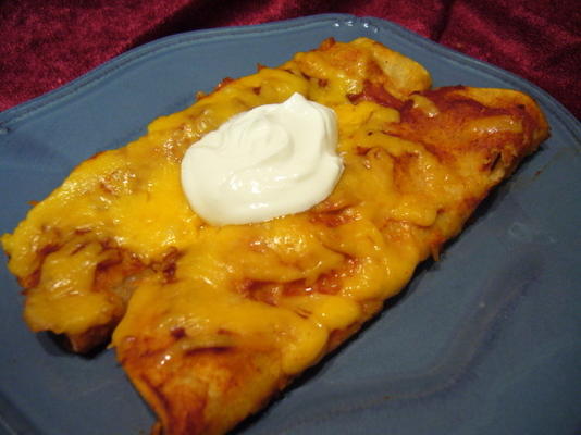 kaas en ui enchiladas