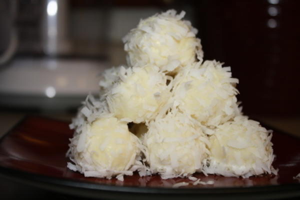 witte chocolade limoncello truffels