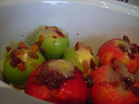 gebakken cranberry appels (crock pot)