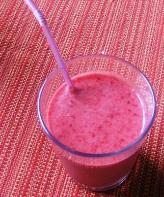 banaan-frambozen smoothie