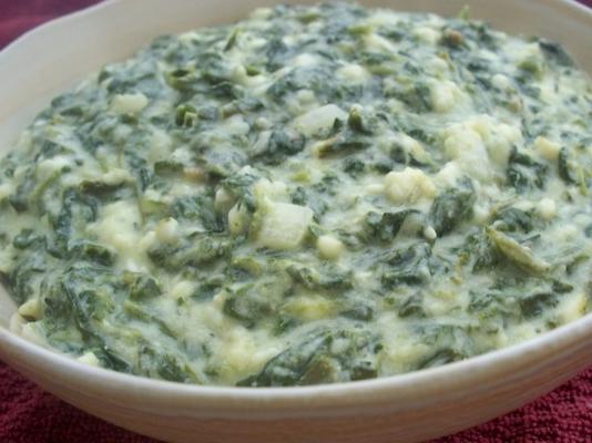 crock pot spinazie braadpan