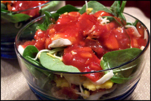 oma lil's spinaziesalade