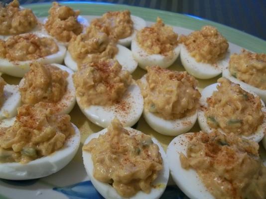 hells eggs (deviled)