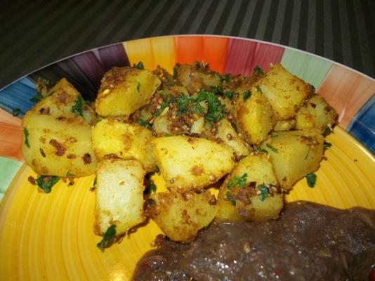 Bombay gekruide aardappelen