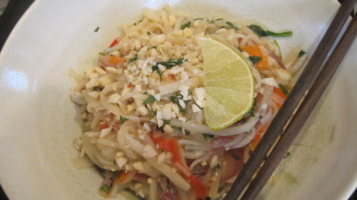 plantaardig pad Thai