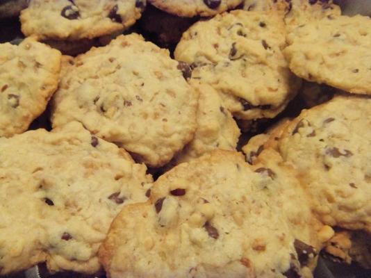 dikke chocoladetoffee koekjes