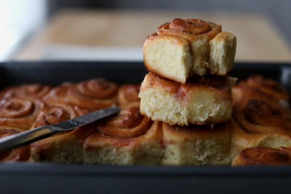 dromerige decadente oranje broodjes