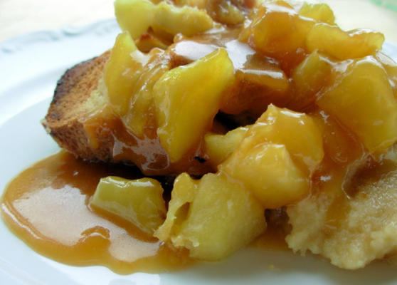 Engels toffee appelbrood en boter pudding