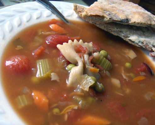 minestrone soep (italiaanse groentesoep)