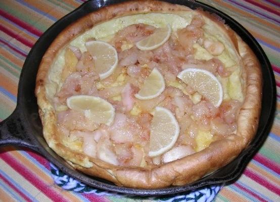 pfannkuchen (pannenkoeken met appels)