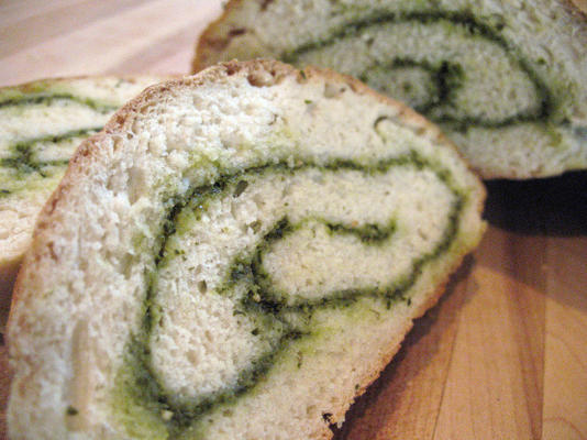 pesto bierbrood