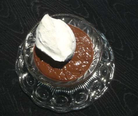 chocolade chocoladepudding voor 2