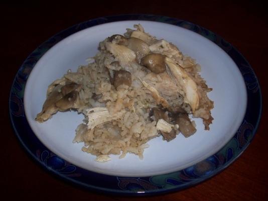 marsala kip en champignon braadpan