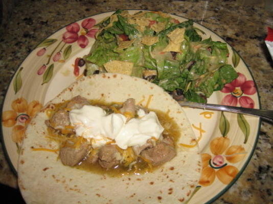 Mexicaanse tortilla salade