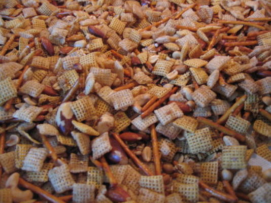 traditionele chex-feestmix