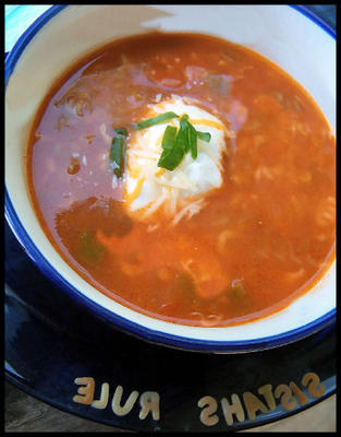 vermicellisoep (sopa de fideos)