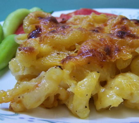 knapperige macaroni en kaas