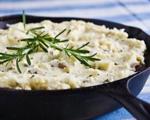 skillet gardener's pie - veganistisch