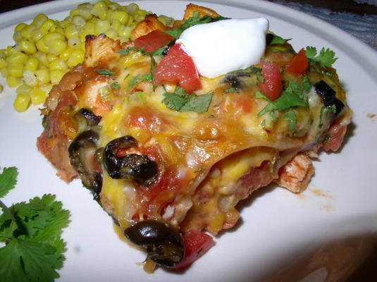 taco fiesta kip lasagne